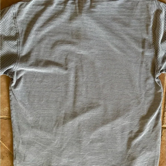 Jos. A. Bank Travelers Collection Purple & White Striped Polo Shirt L – Golf - Picture 6 of 10